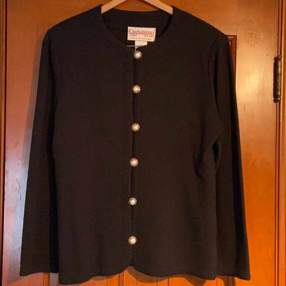 Vintage Castleberry black suit